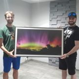 Aurora Borealis - Śnieżka - wydruk Fine Art limited edition - obrazek 2