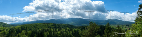 Panorama Karkonoszy opisy szczytów 2